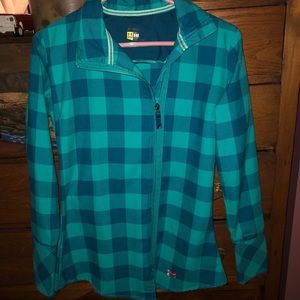 Under Armour fitted flannel shirt